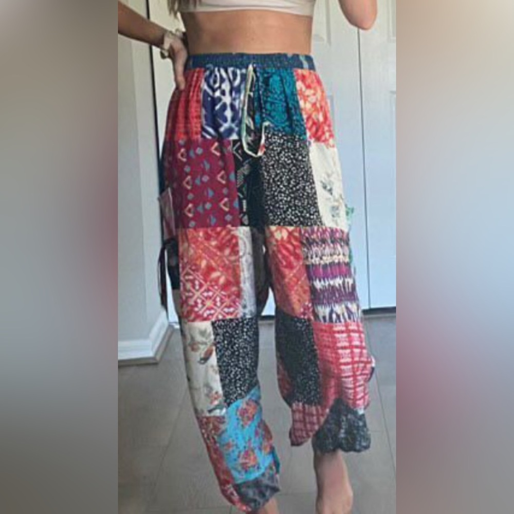 Patchwork Joggers - image 1